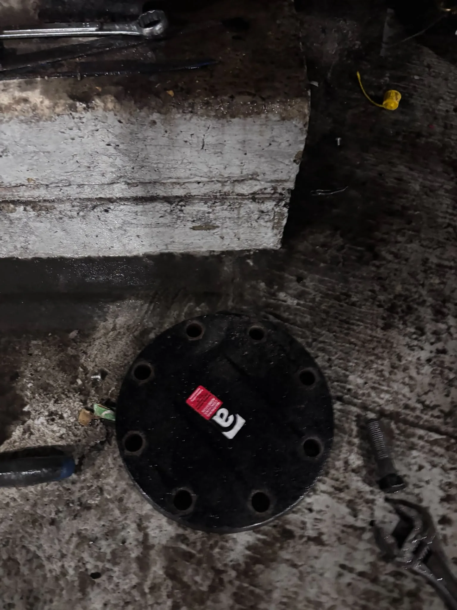 Artex scraping from a concrete ceiling during Notting Hill refurbishment